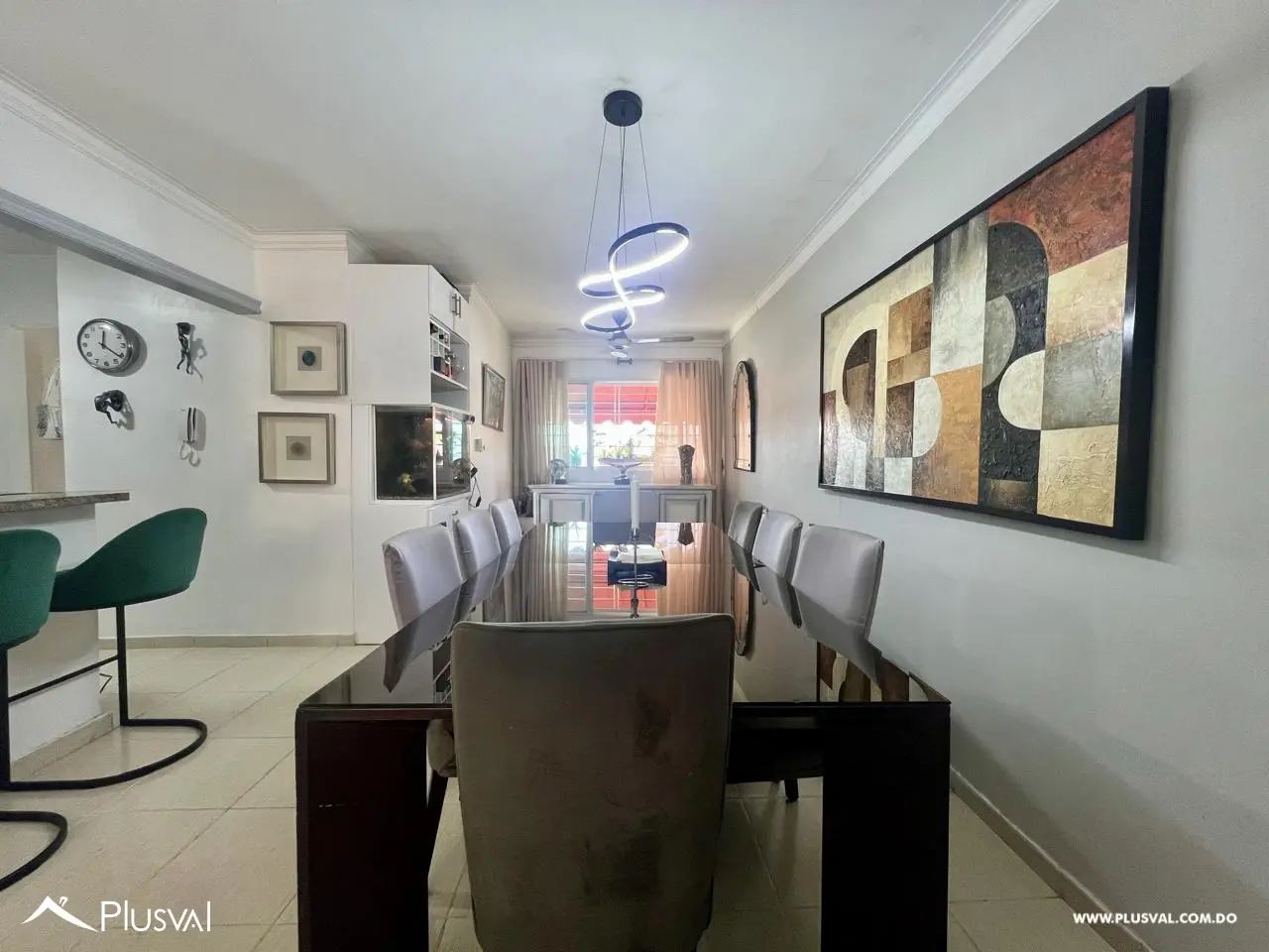 Comedor de apartamento en venta en Altos de Arroyo Hondo