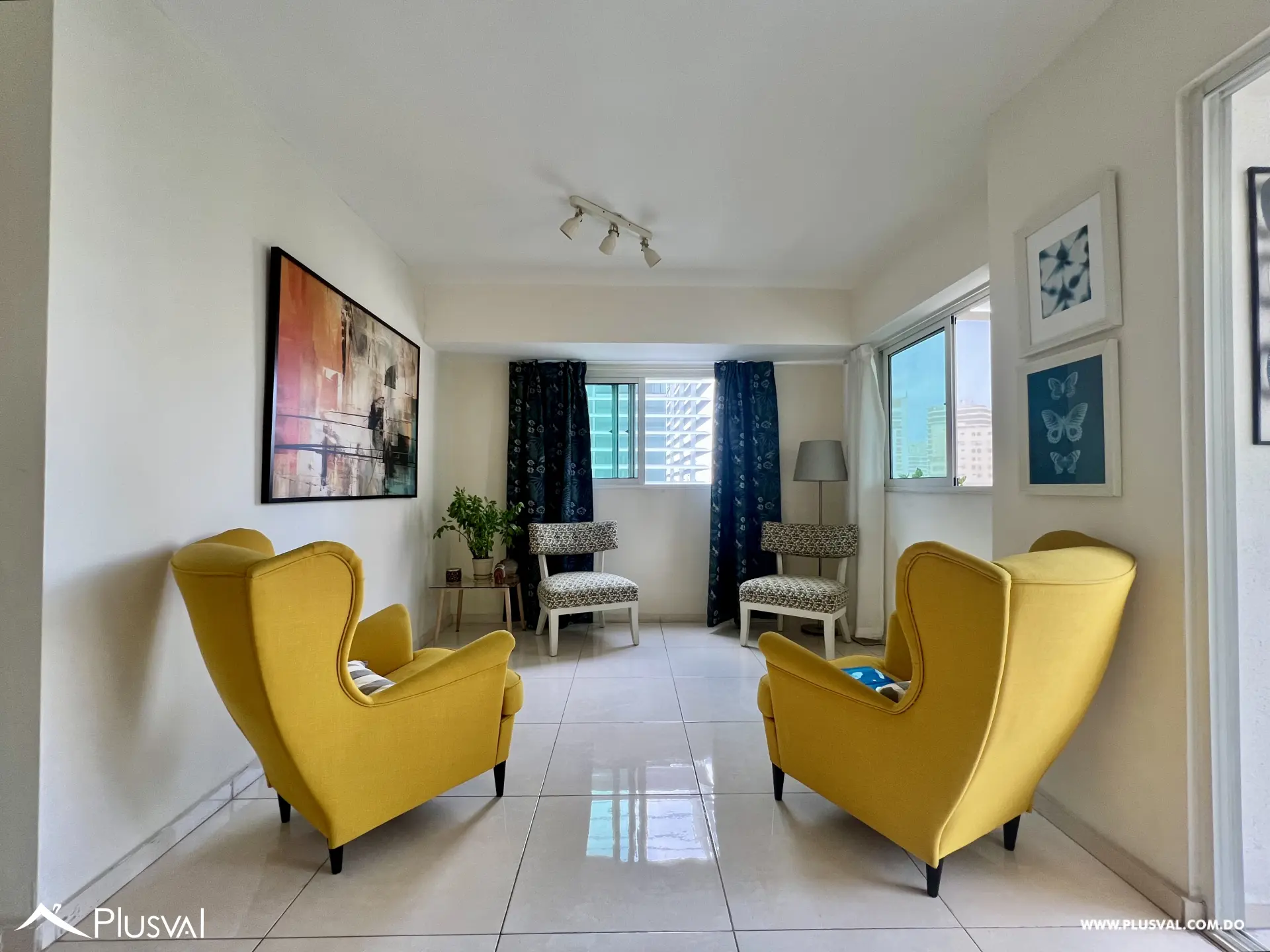 Sala de apartamento en venta en El Vergel